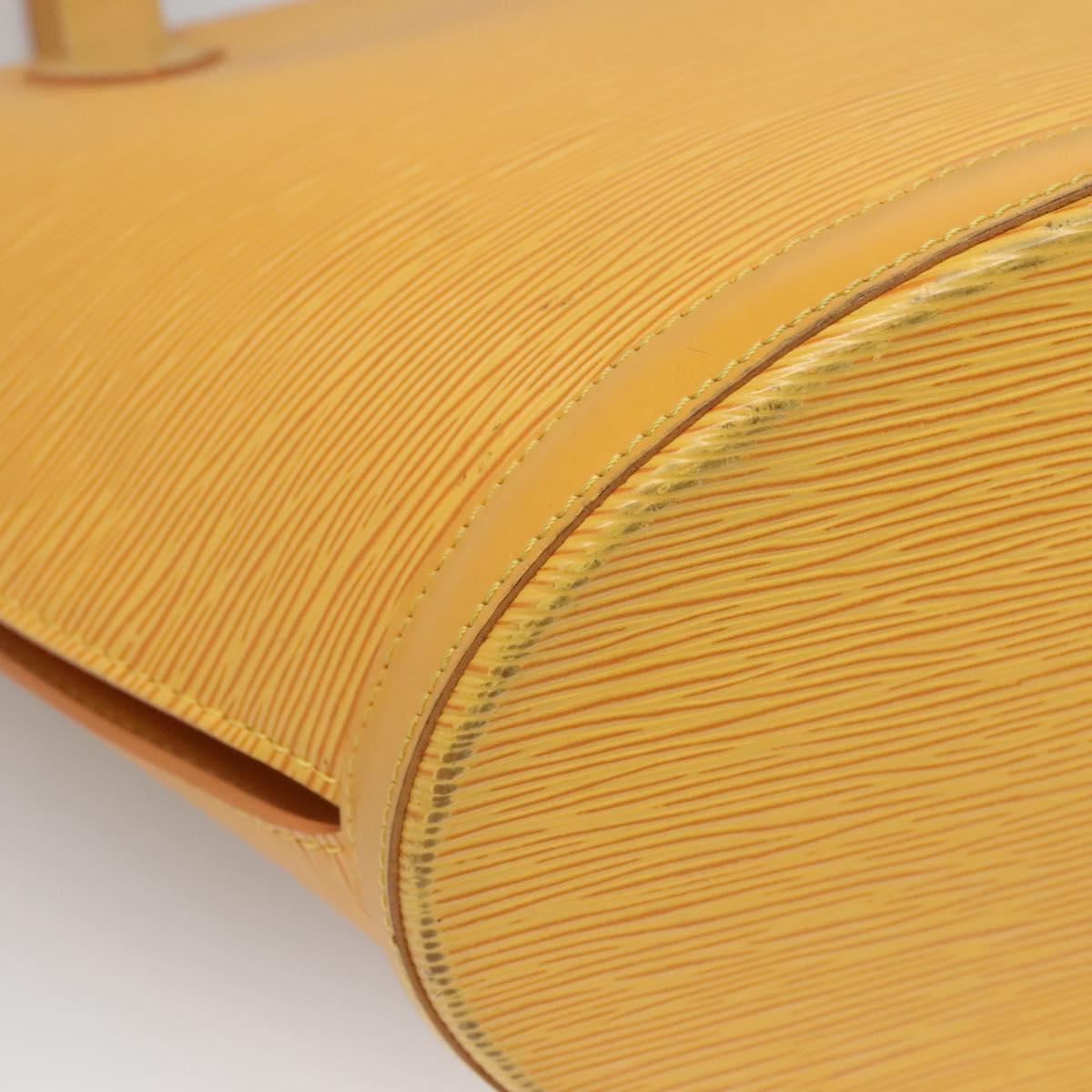 LOUIS VUITTON Epi Saint Jacques Shopping Shoulder Bag Yellow M52269 Auth 139326