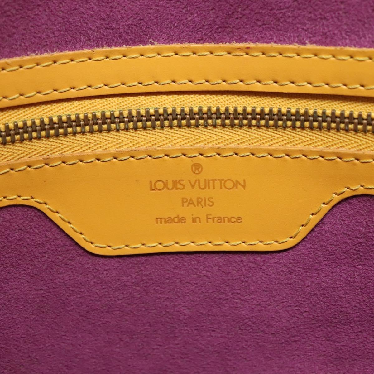 LOUIS VUITTON Epi Saint Jacques Shopping Shoulder Bag Yellow M52269 Auth 139326