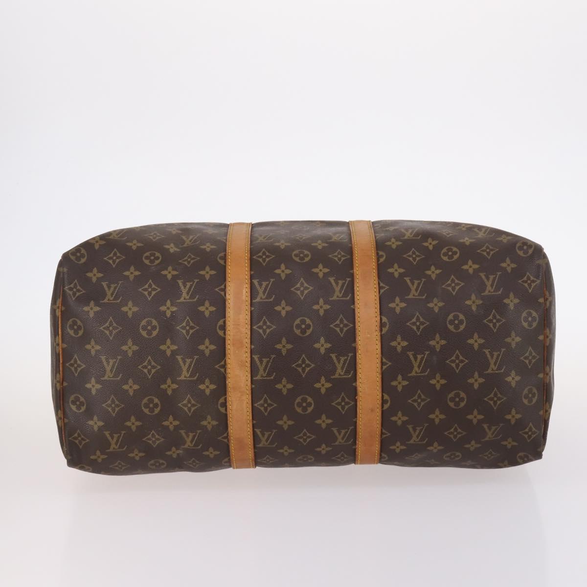 LOUIS VUITTON Monogram Keepall 50 Boston Bag M41426 LV Auth 139333