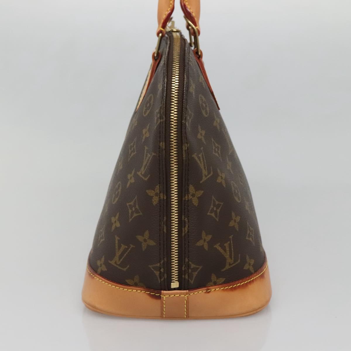 LOUIS VUITTON Monogram Alma Hand Bag M51130 LV Auth 139340