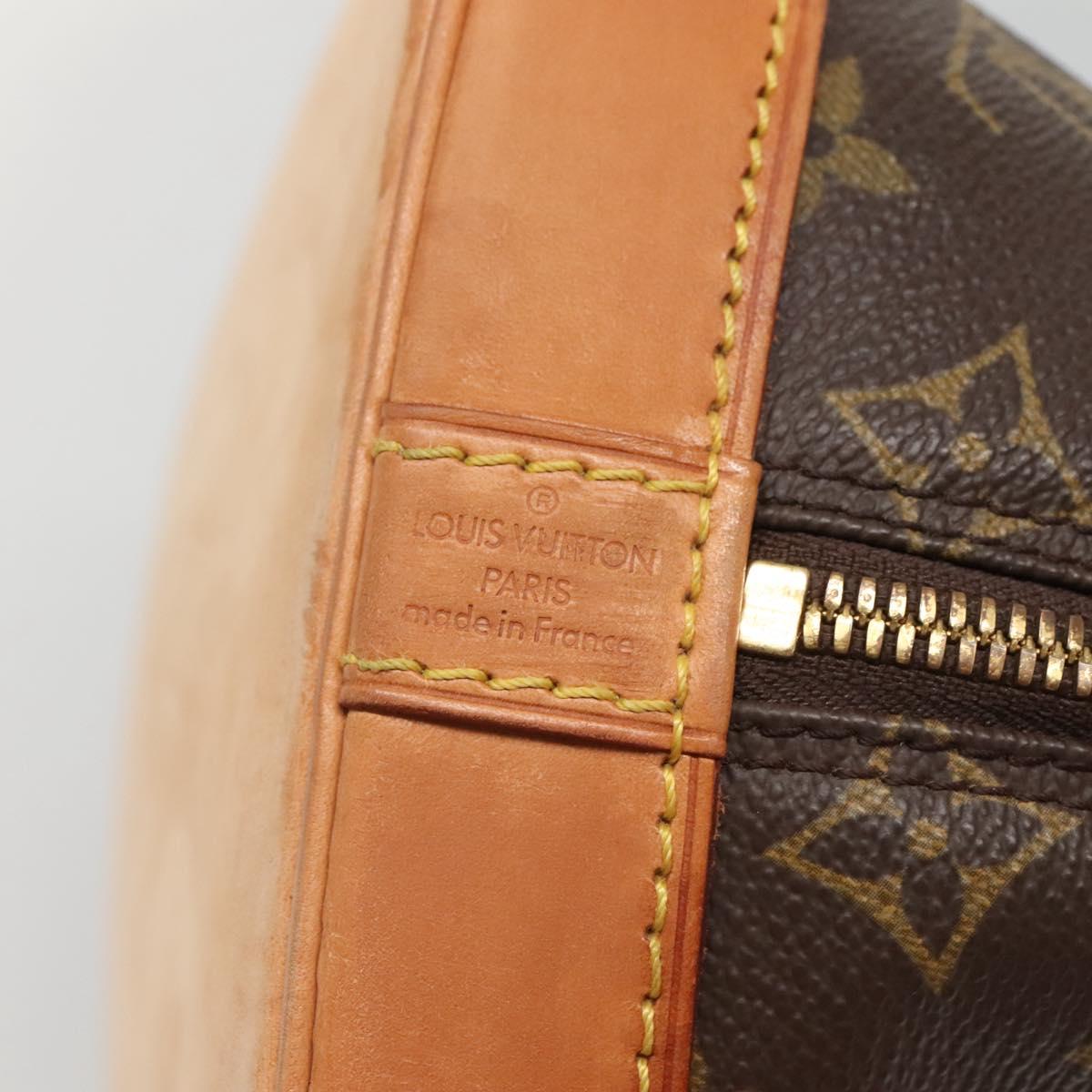 LOUIS VUITTON Monogram Alma Hand Bag M51130 LV Auth 139345