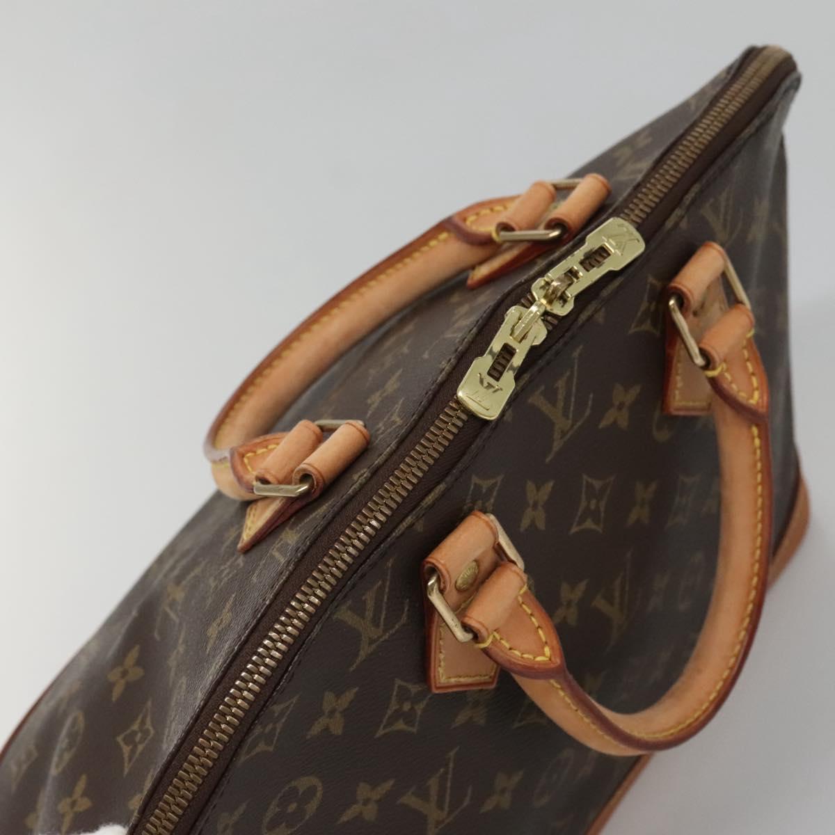 LOUIS VUITTON Monogram Alma Hand Bag M51130 LV Auth 139345