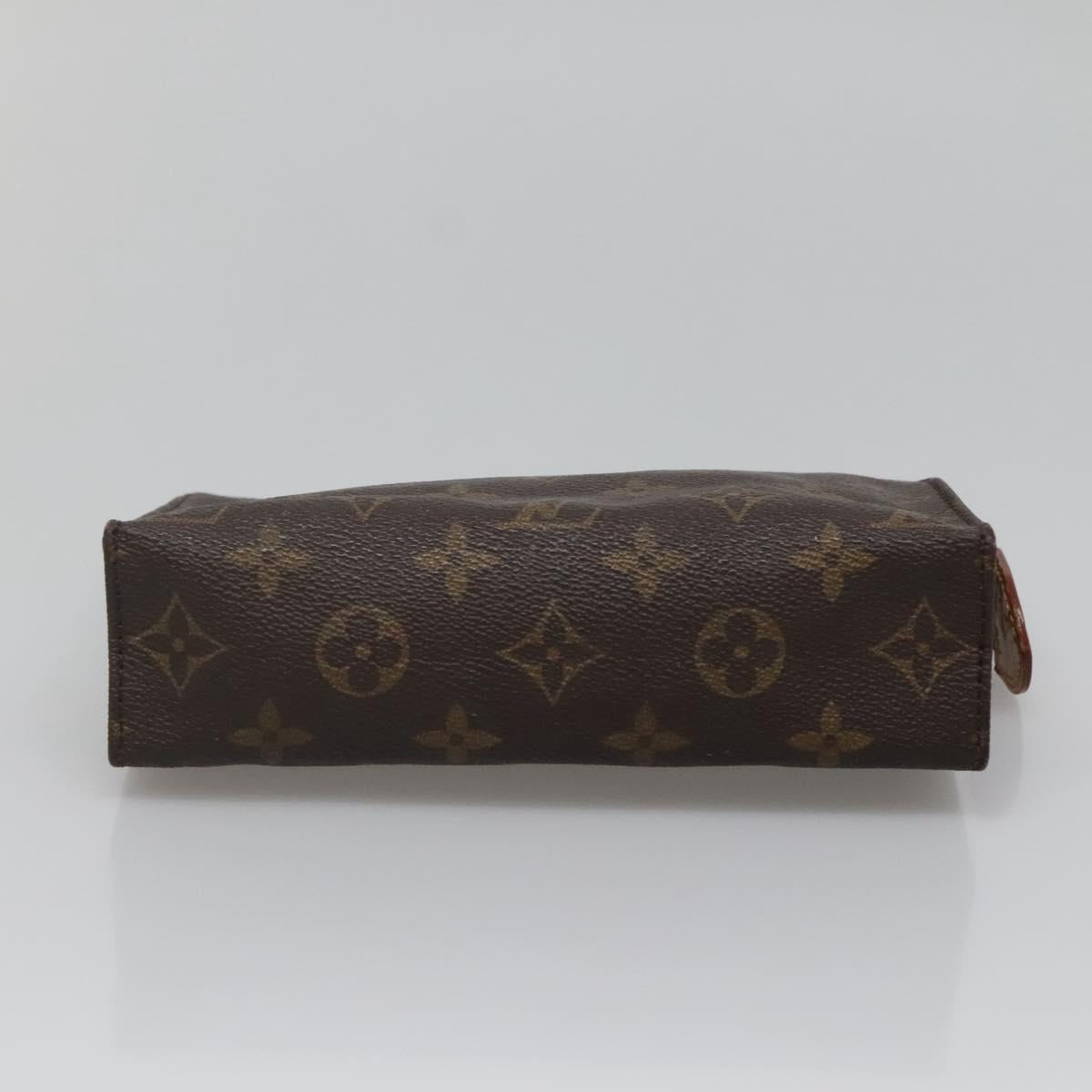 LOUIS VUITTON Monogram Poche Toilette 19 Pouch M47544 LV Auth 139379