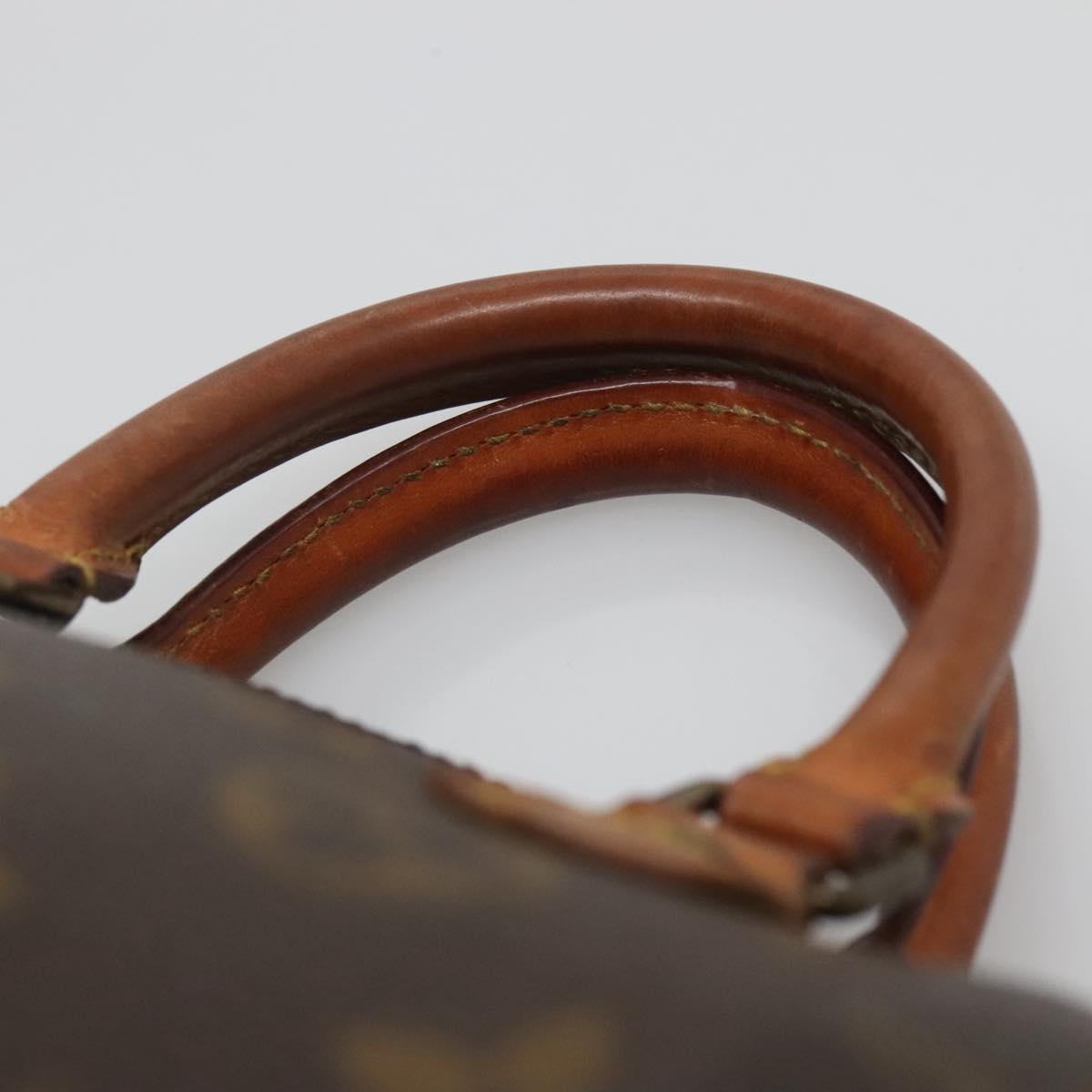 LOUIS VUITTON Monogram Mini Speedy Hand Bag M41534 LV Auth 139380