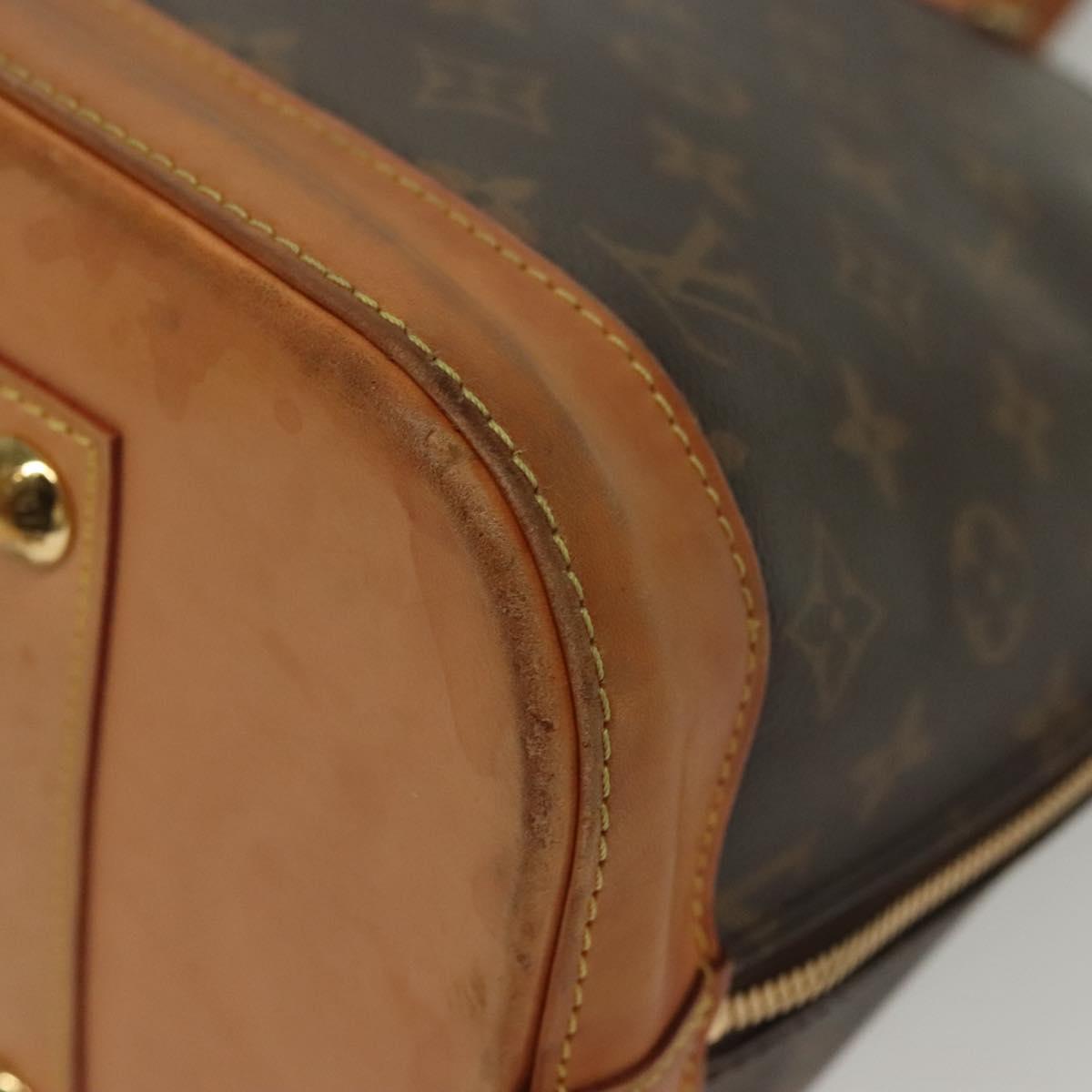 LOUIS VUITTON Monogram Alma GM Hand Bag M53150 LV Auth 139403