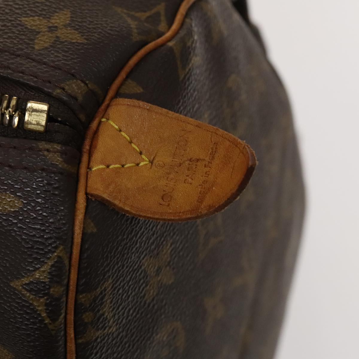 LOUIS VUITTON Monogram Keepall 55 Boston Bag M41424 LV Auth 139406