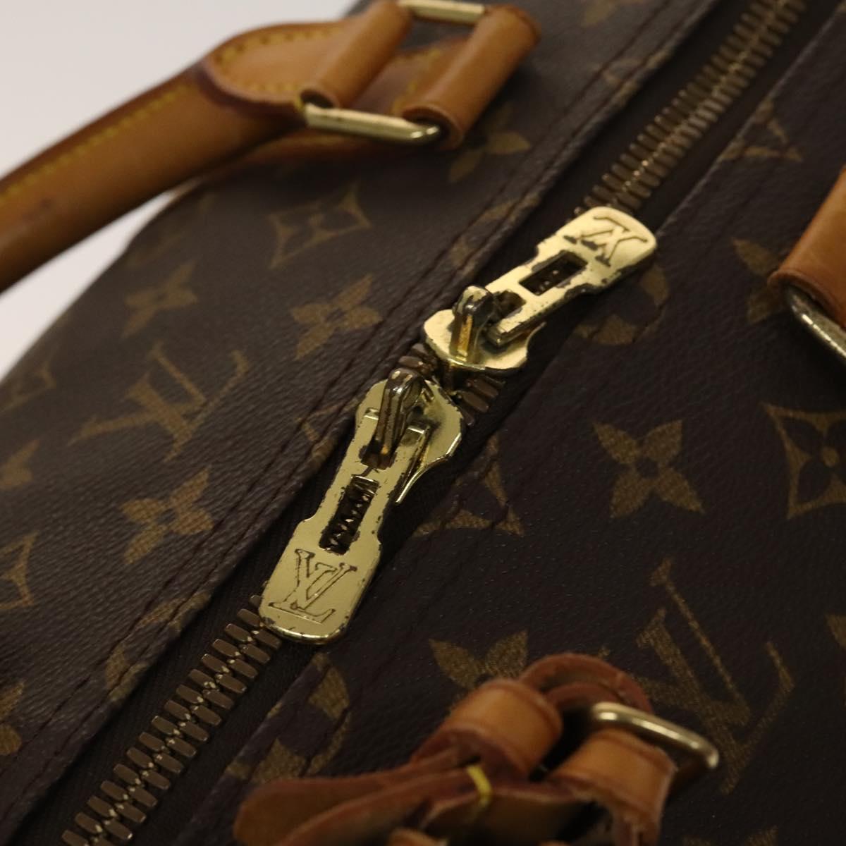 LOUIS VUITTON Monogram Keepall 55 Boston Bag M41424 LV Auth 139406