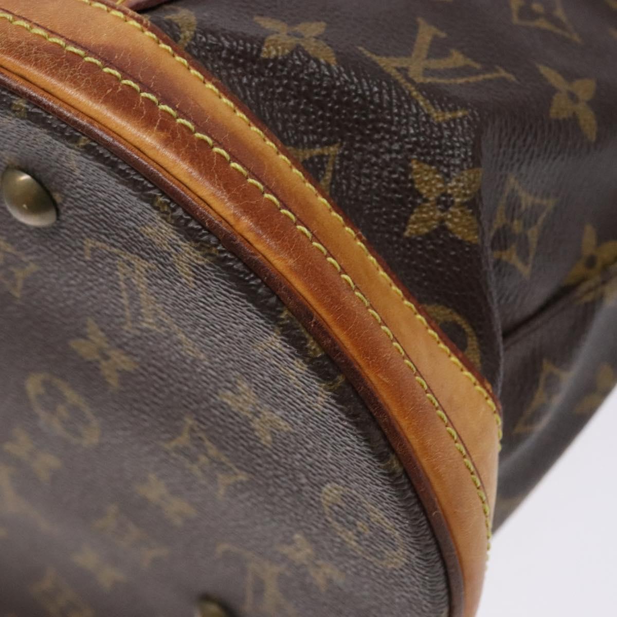 LOUIS VUITTON Monogram Bucket GM Shoulder Bag M42236 LV Auth 139420