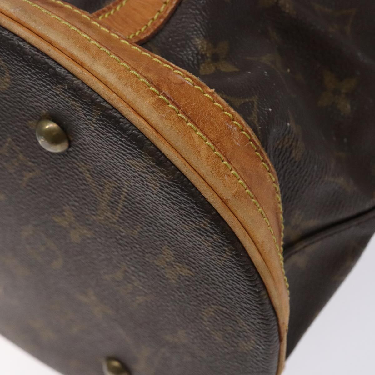 LOUIS VUITTON Monogram Bucket GM Shoulder Bag M42236 LV Auth 139423