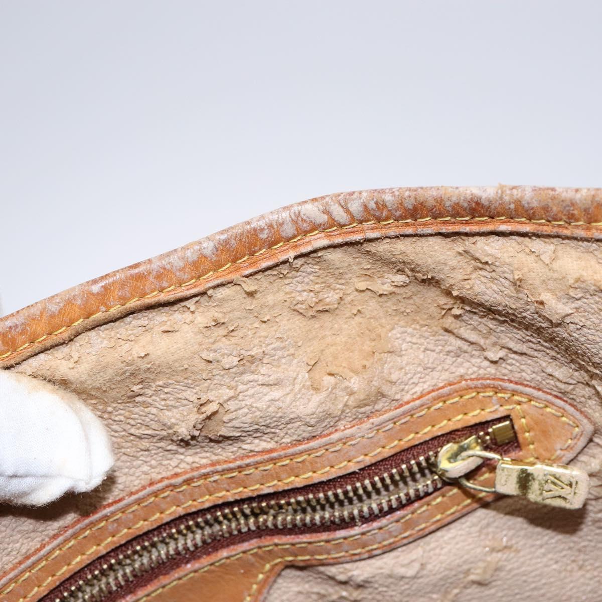 LOUIS VUITTON Monogram Bucket GM Shoulder Bag M42236 LV Auth 139423