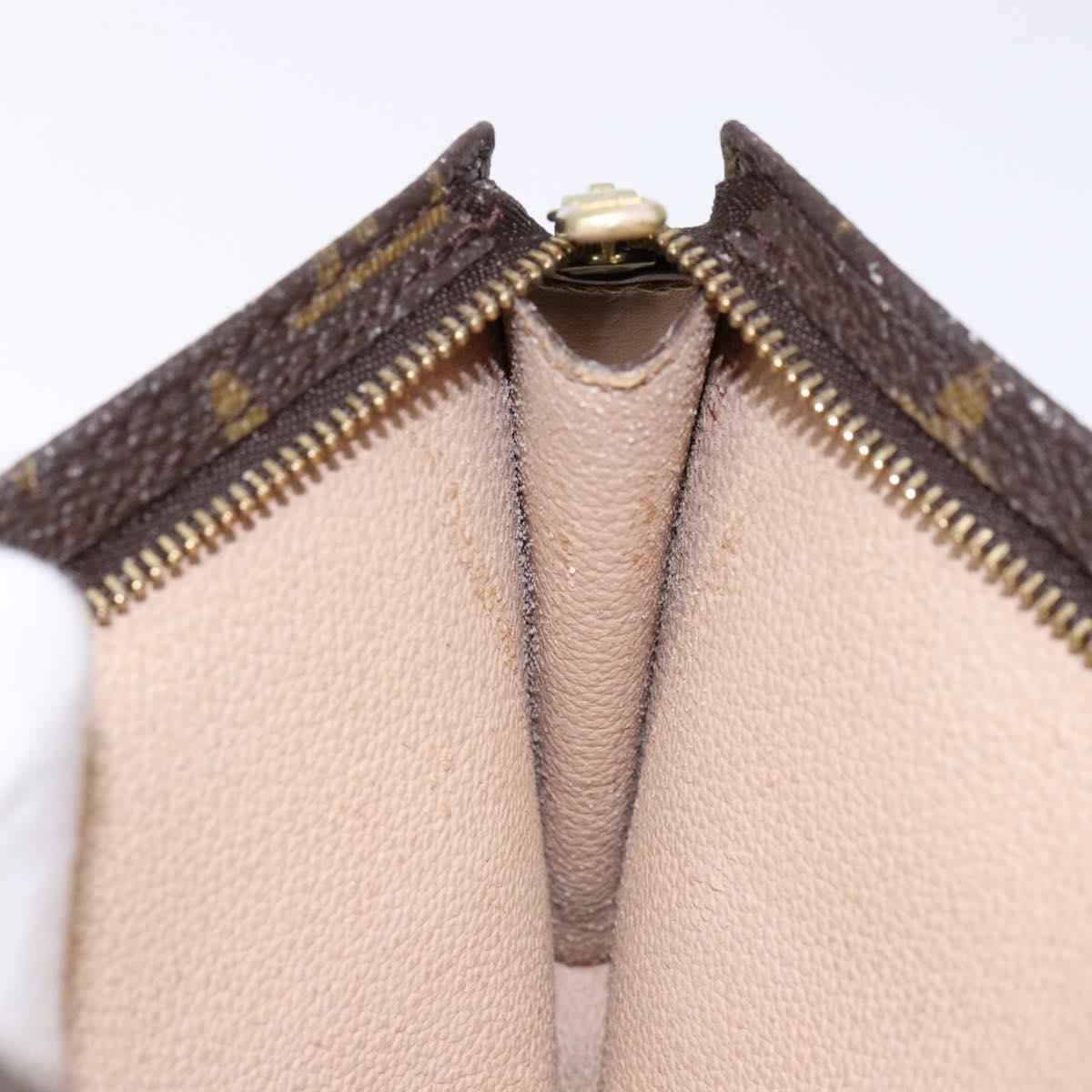 LOUIS VUITTON Monogram Bucket PM Accessory Pouch LV Auth 139424