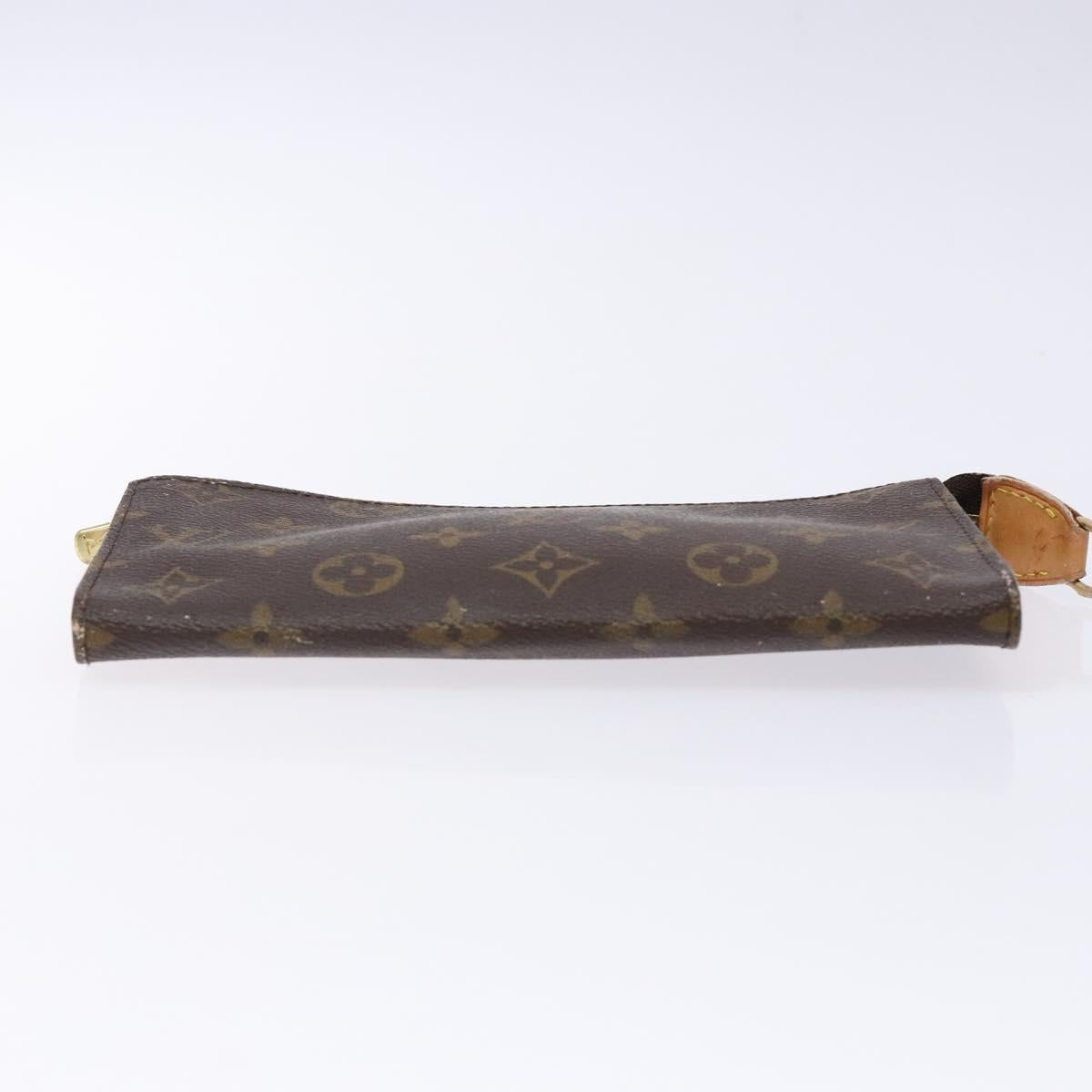LOUIS VUITTON Monogram Bucket PM Accessory Pouch LV Auth 139424