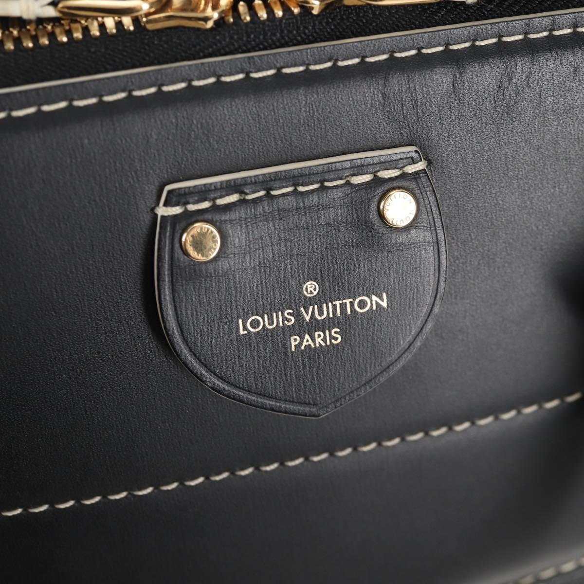 LOUIS VUITTON Catgram Alma Soup Hand Bag Black M44403 LV Auth 139431SM