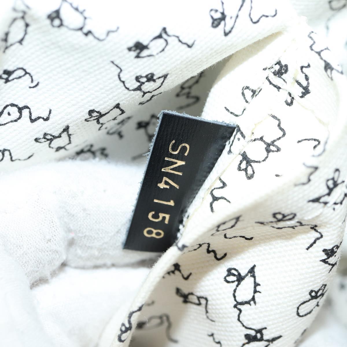 LOUIS VUITTON Catgram Alma Soup Hand Bag Black M44403 LV Auth 139431SM