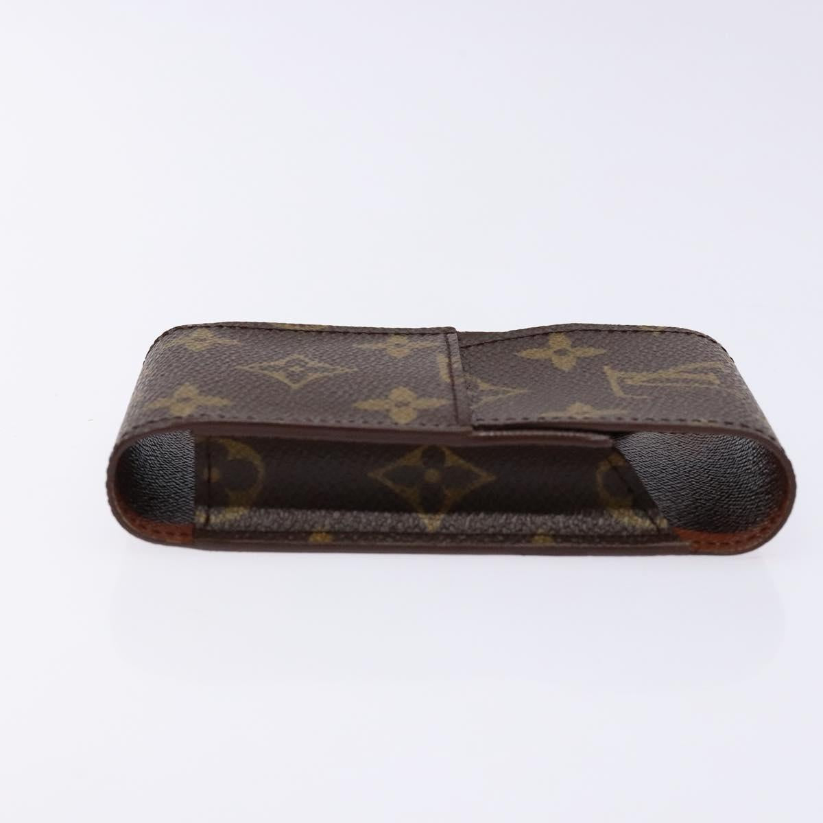LOUIS VUITTON Monogram Etui cigarette Cigarette Case M63024 LV Auth 139437
