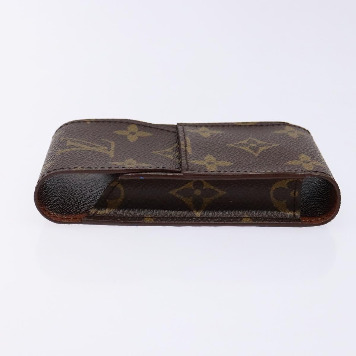 LOUIS VUITTON Monogram Etui cigarette Cigarette Case M63024 LV Auth 139437