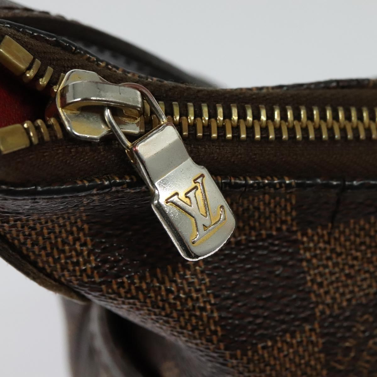 LOUIS VUITTON Damier Ebene Bloomsbury PM Shoulder Bag N42251 LV Auth 139471