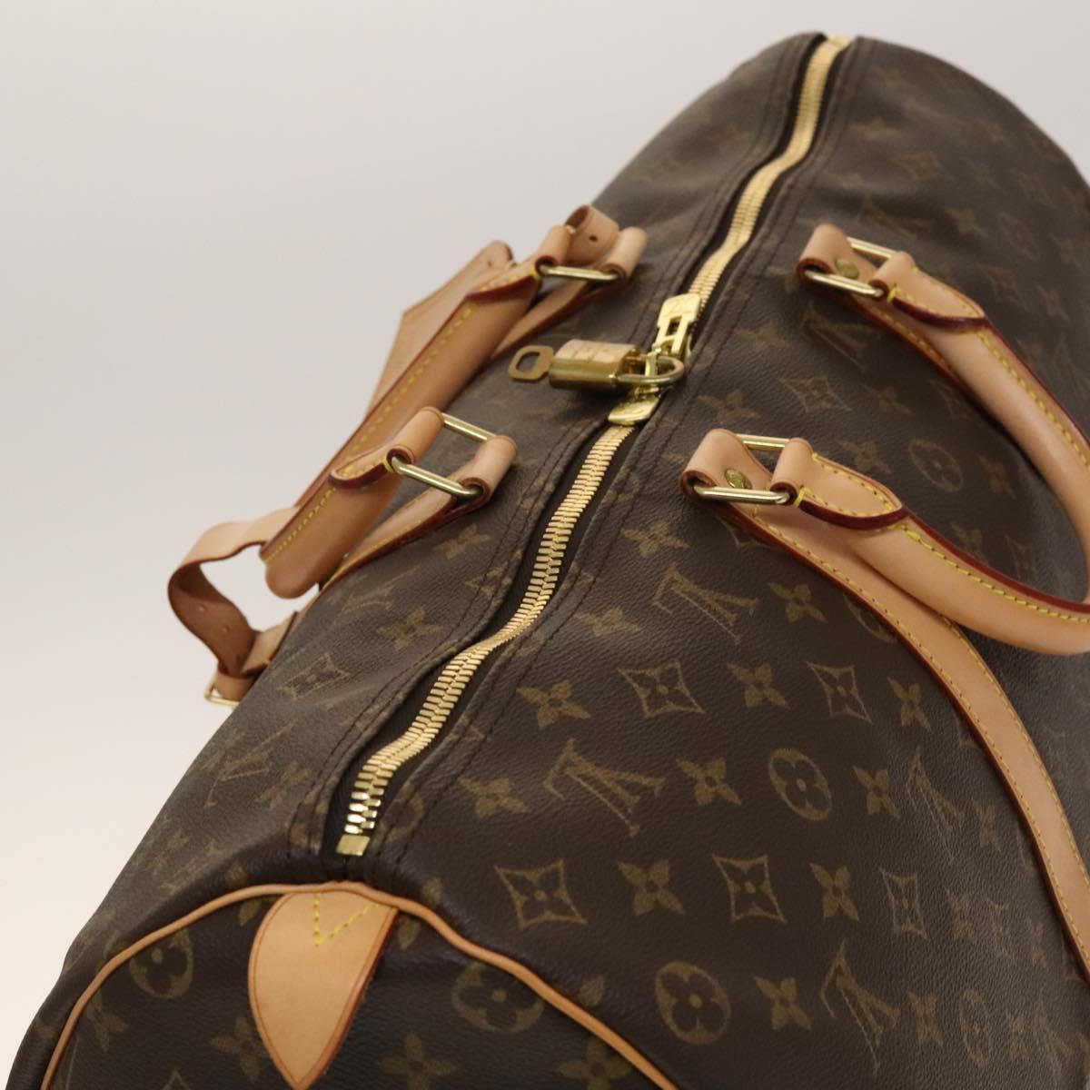 LOUIS VUITTON Monogram Keepall 50 Boston Bag M41426 LV Auth 139475