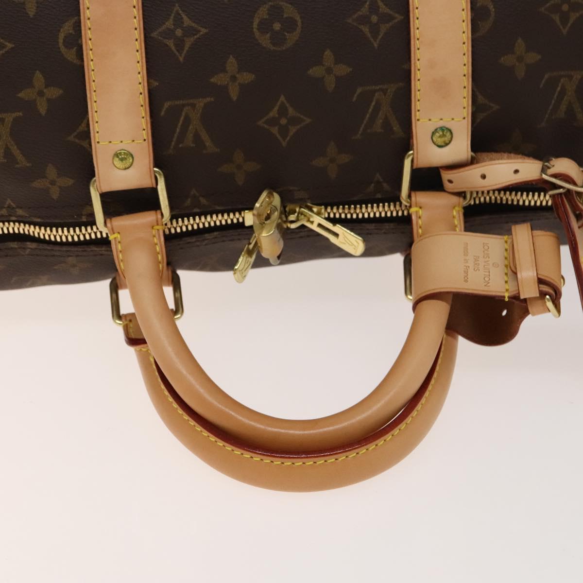 LOUIS VUITTON Monogram Keepall 50 Boston Bag M41426 LV Auth 139475