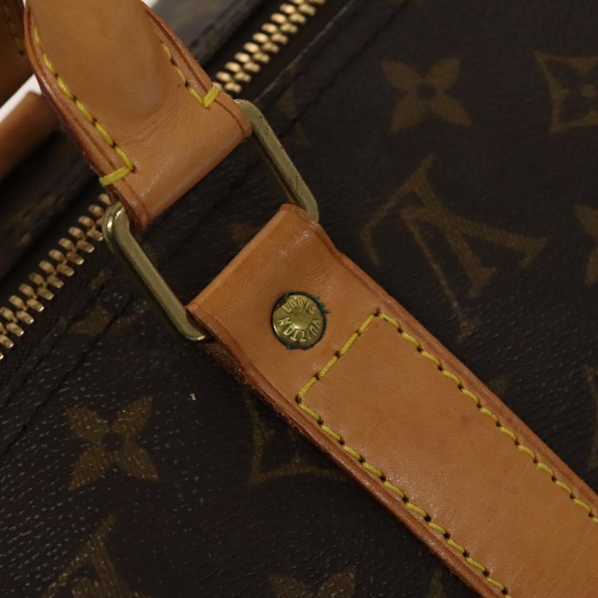 LOUIS VUITTON Monogram Keepall 50 Boston Bag M41426 LV Auth 139476V
