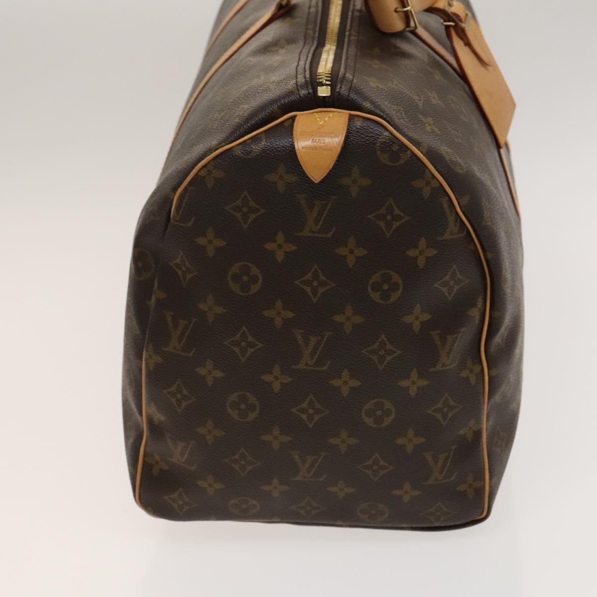 LOUIS VUITTON Monogram Keepall 50 Boston Bag M41426 LV Auth 139476V