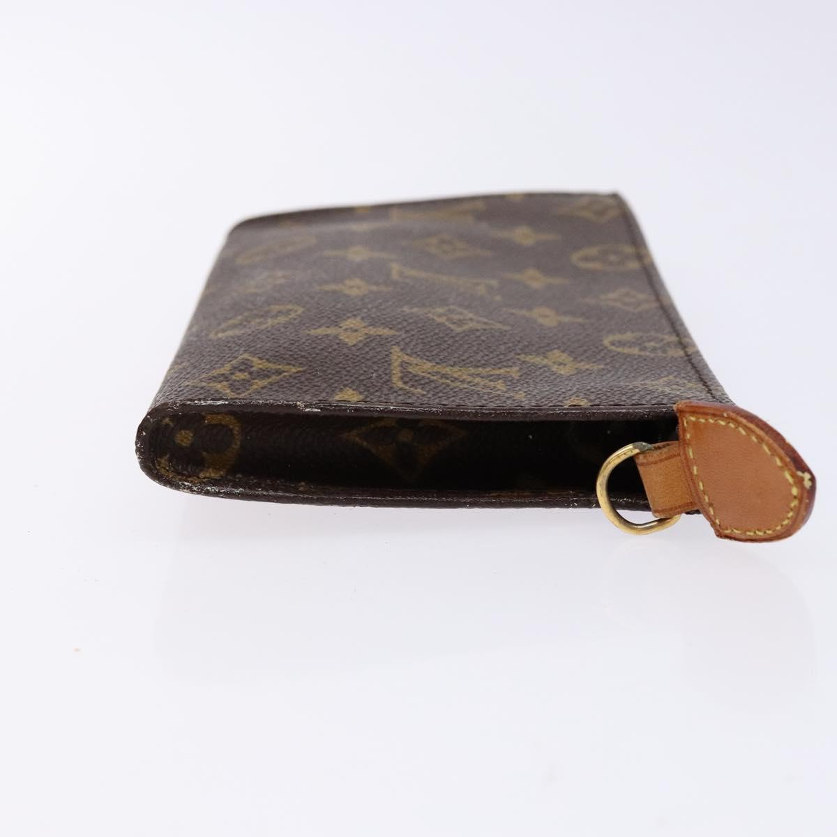 LOUIS VUITTON Monogram Bucket GM Accessory Pouch LV Auth 139485