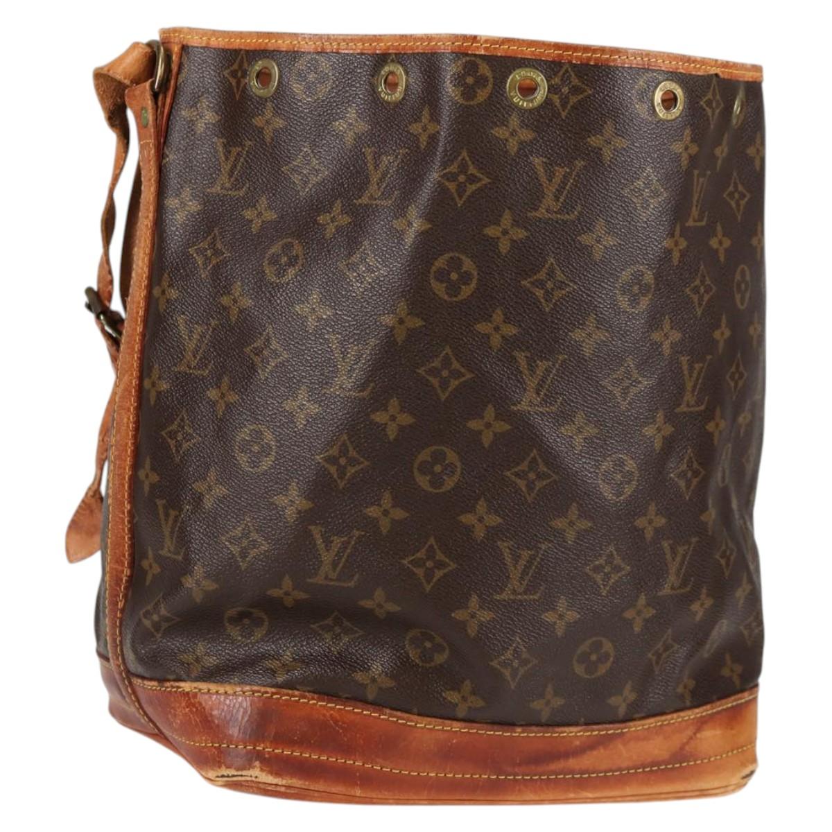 LOUIS VUITTON Monogram Noe Shoulder Bag M42224 LV Auth 139487