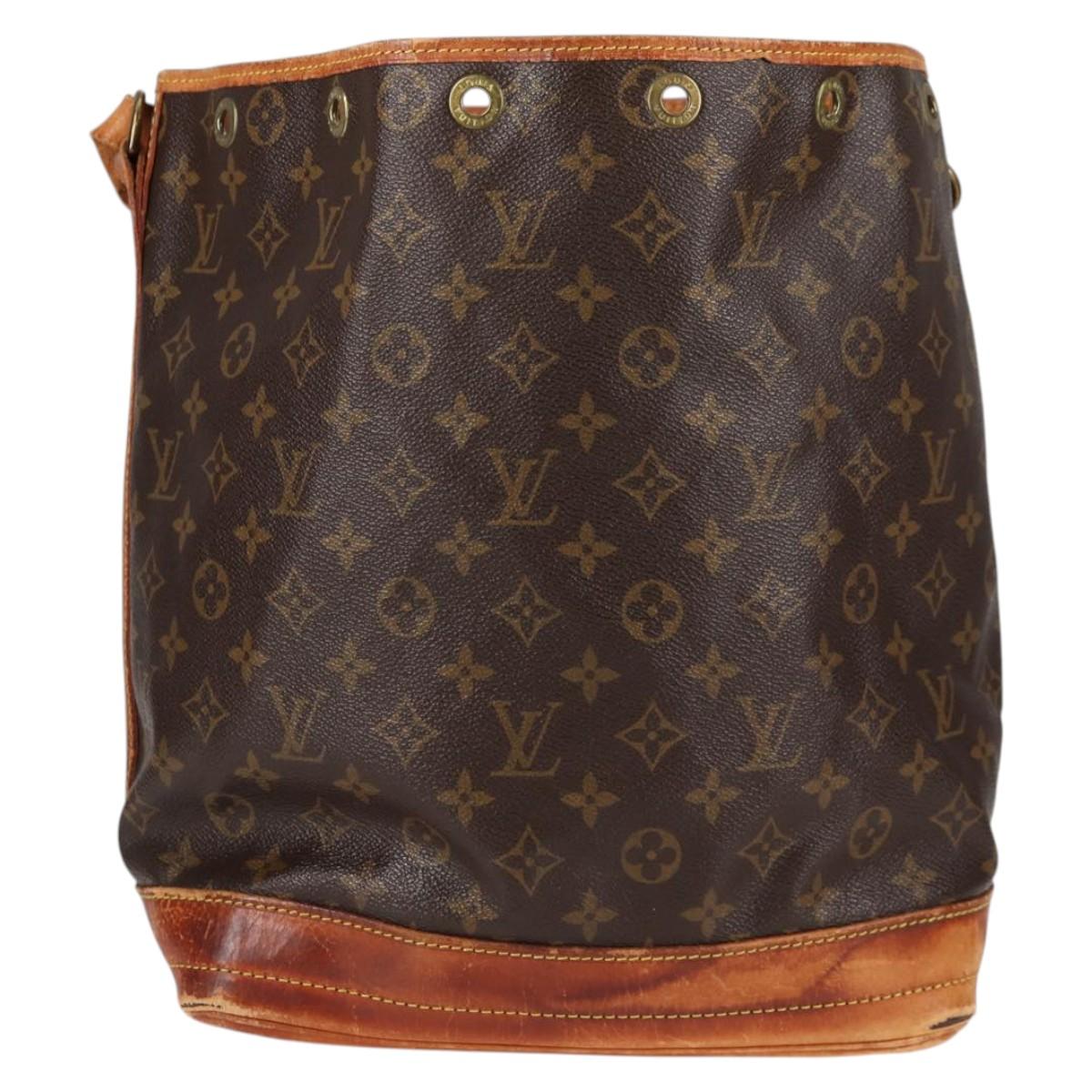 LOUIS VUITTON Monogram Noe Shoulder Bag M42224 LV Auth 139487