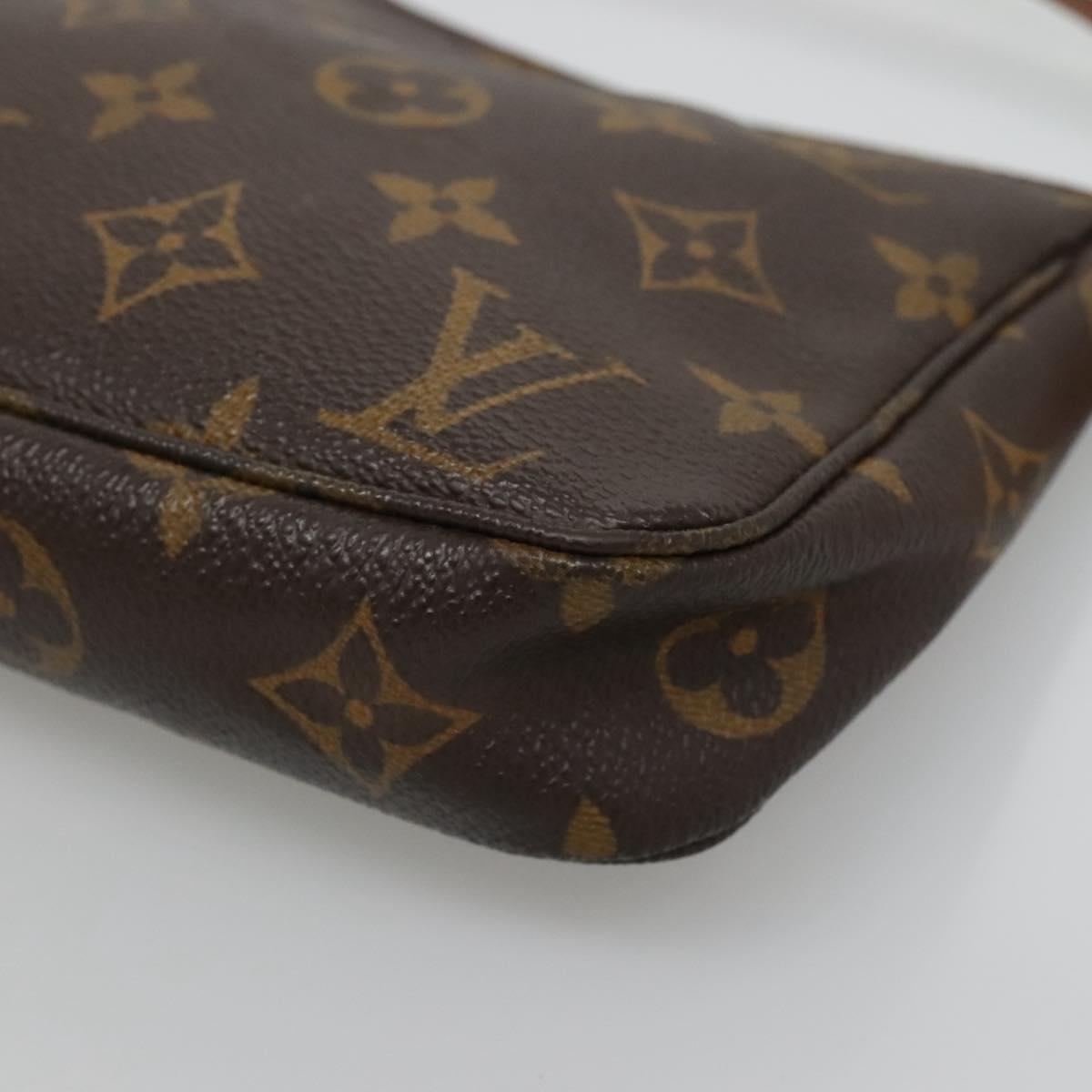 LOUIS VUITTON Monogram Pochette Accessoires Pouch M51980 LV Auth 139505
