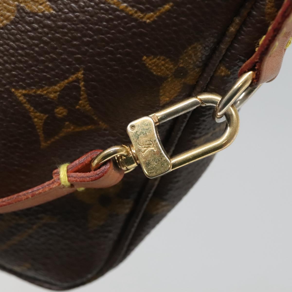 LOUIS VUITTON Monogram Pochette Accessoires Pouch M51980 LV Auth 139505