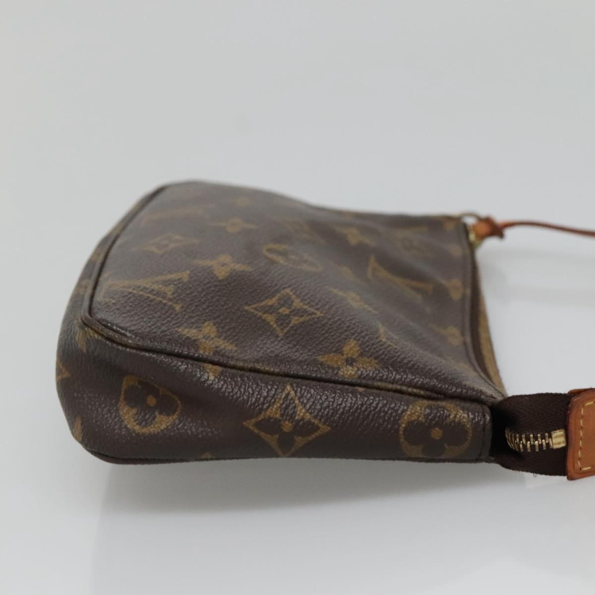 LOUIS VUITTON Monogram Pochette Accessoires Pouch M51980 LV Auth 139505