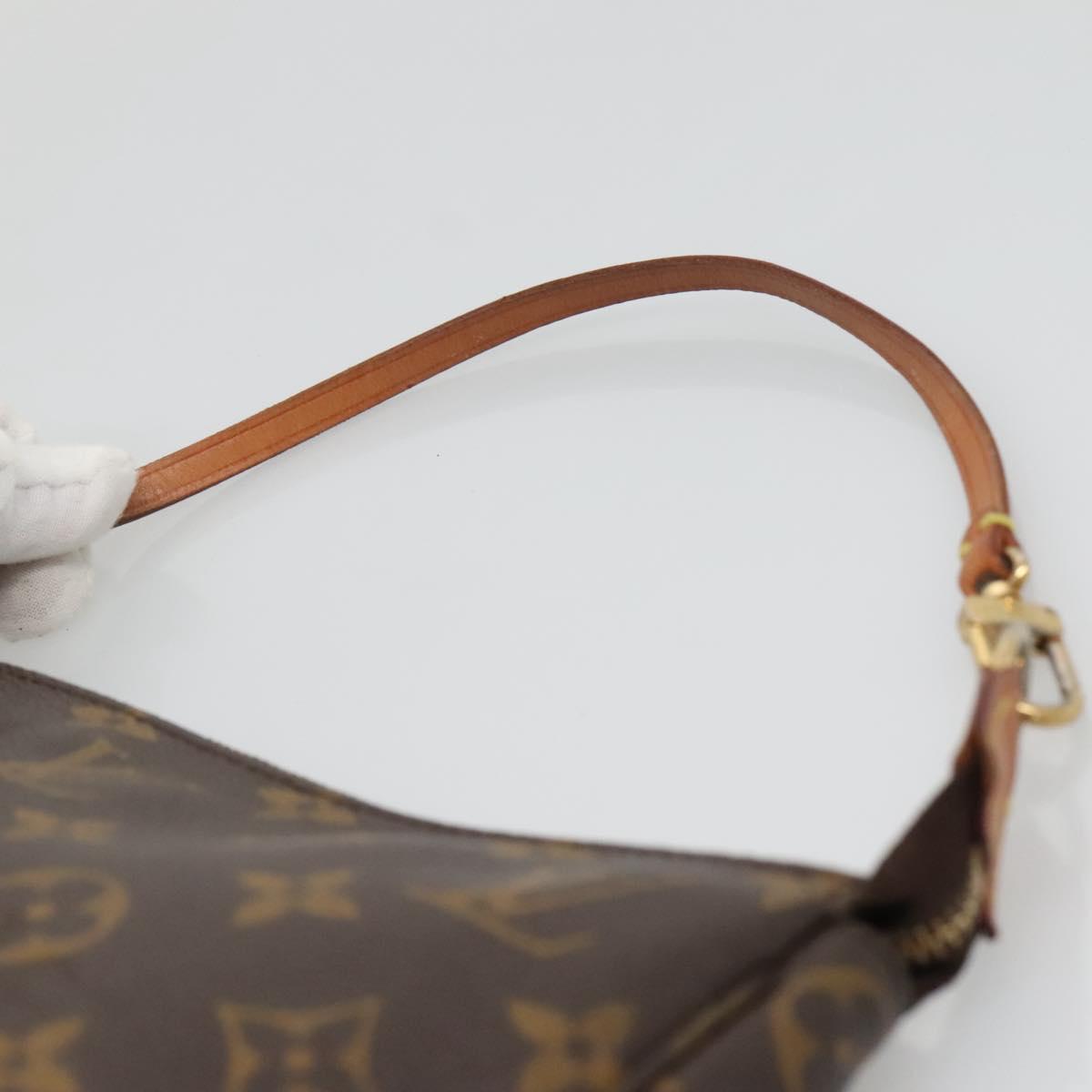 LOUIS VUITTON Monogram Pochette Accessoires Pouch M51980 LV Auth 139505