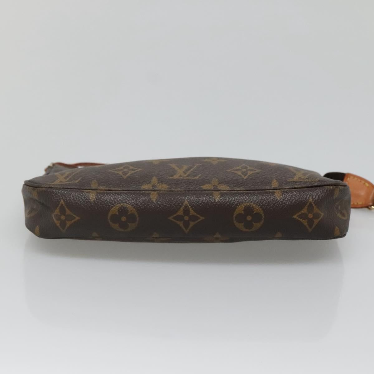 LOUIS VUITTON Monogram Pochette Accessoires Pouch M51980 LV Auth 139505
