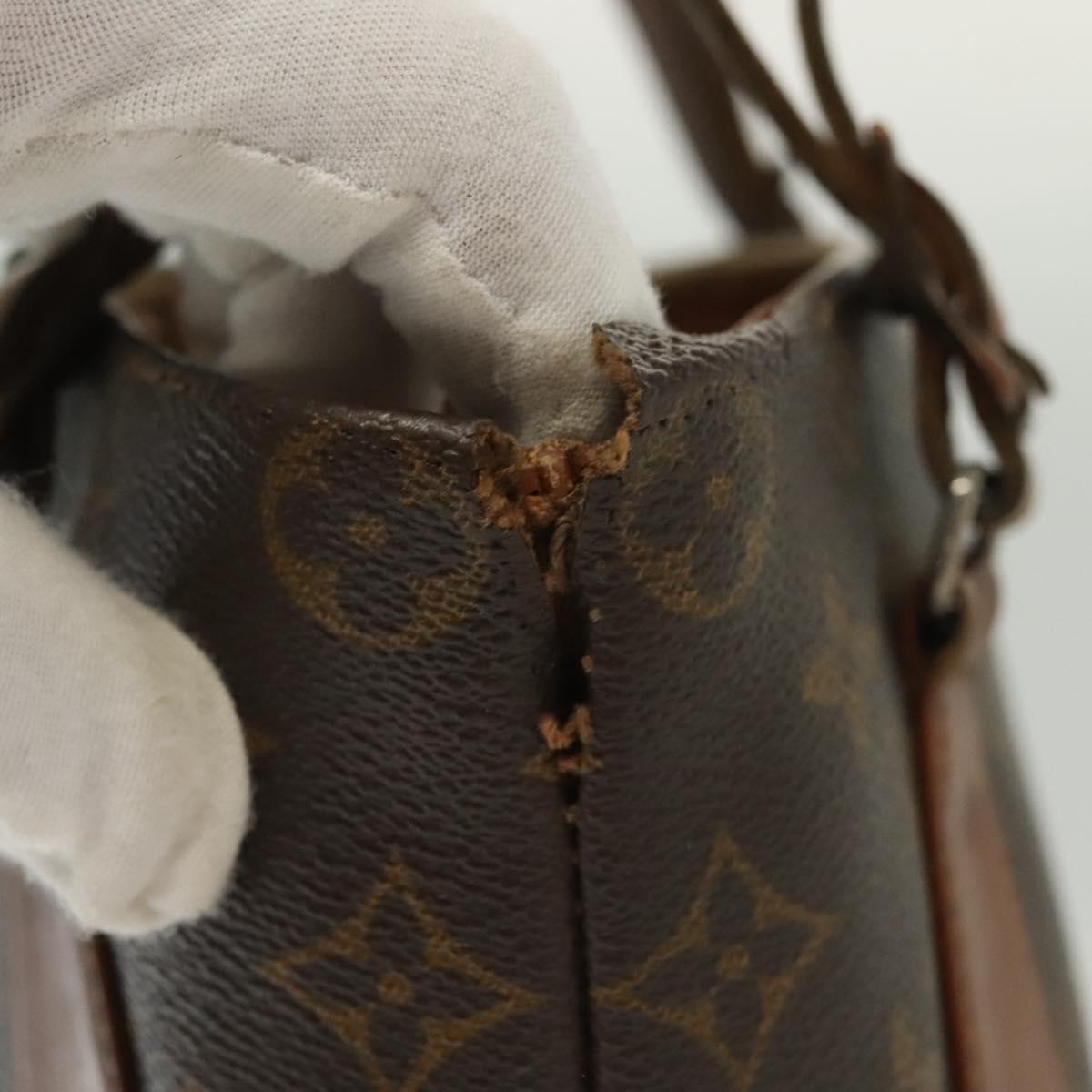 LOUIS VUITTON Monogram Bucket PM Shoulder Bag USA limited M42238 LV Auth 139506