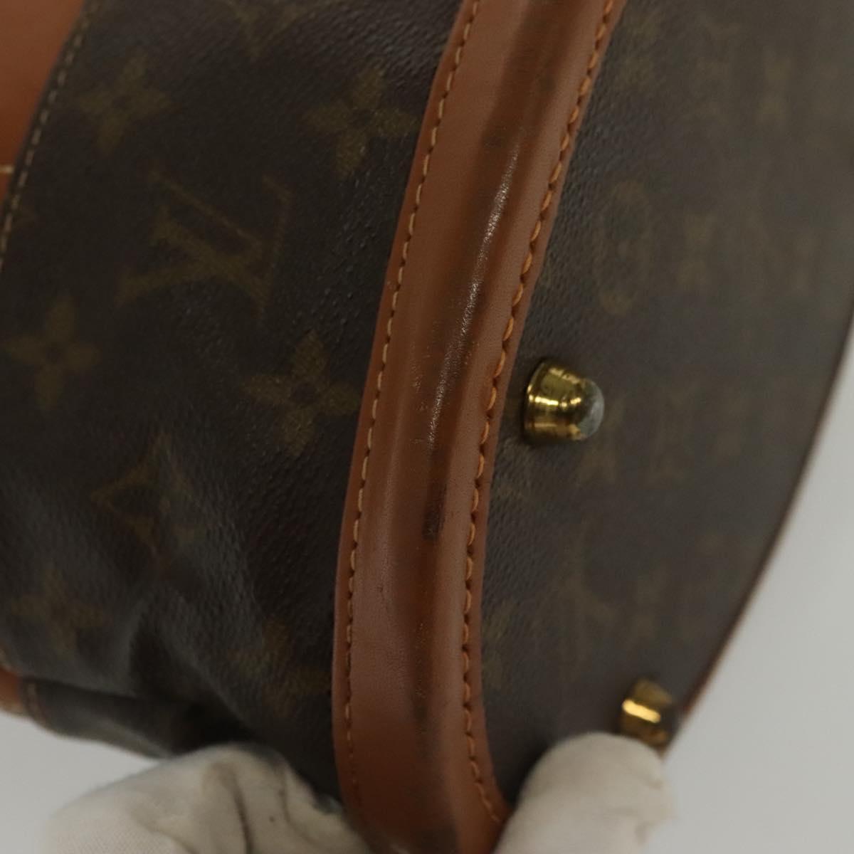 LOUIS VUITTON Monogram Bucket PM Shoulder Bag USA limited M42238 LV Auth 139550