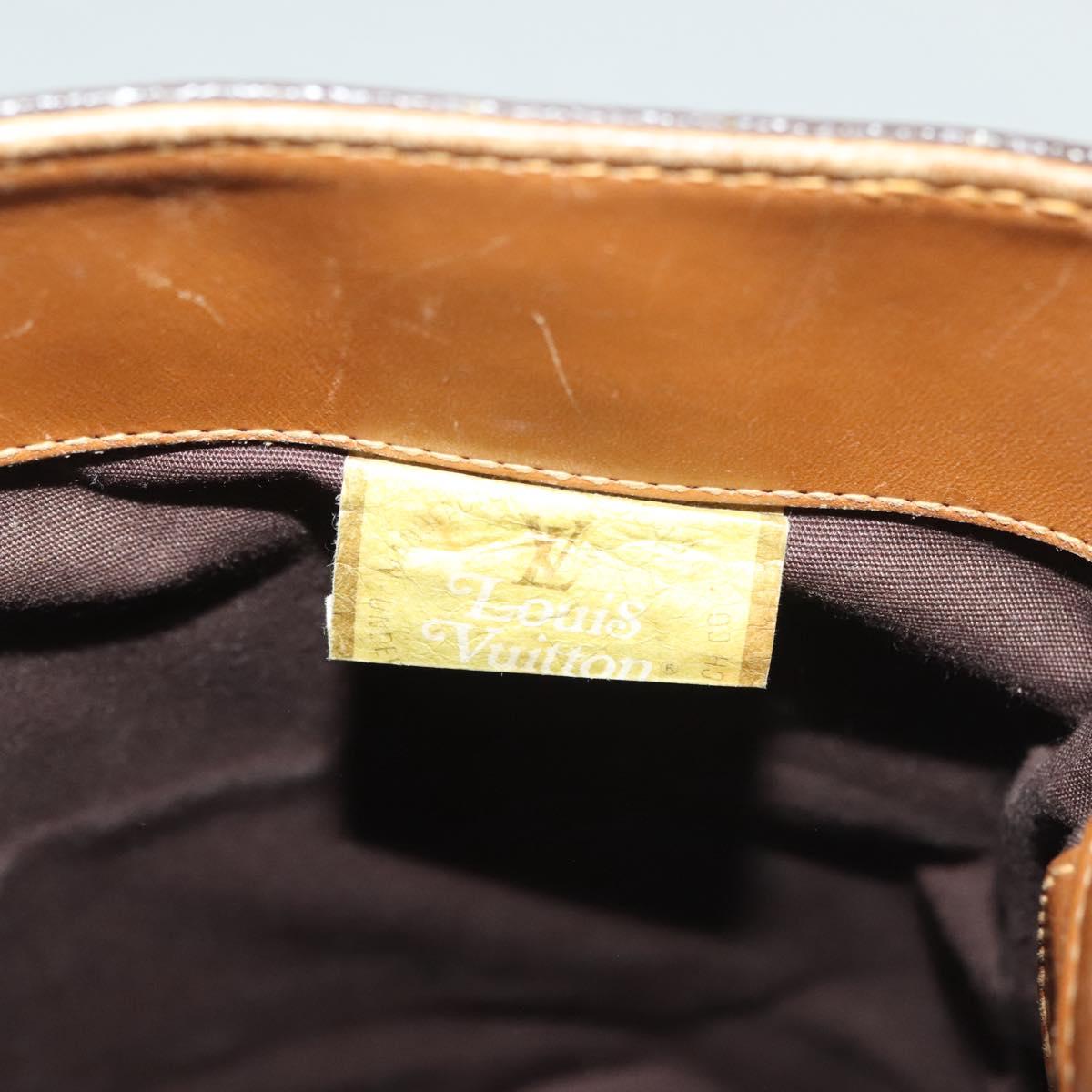 LOUIS VUITTON Monogram Bucket PM Shoulder Bag USA limited M42238 LV Auth 139550