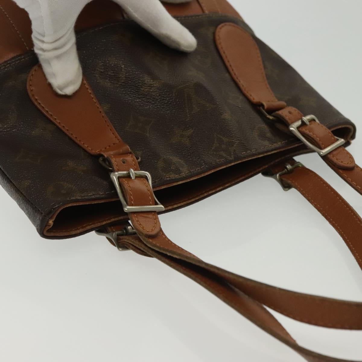 LOUIS VUITTON Monogram Bucket PM Shoulder Bag USA limited M42238 LV Auth 139550