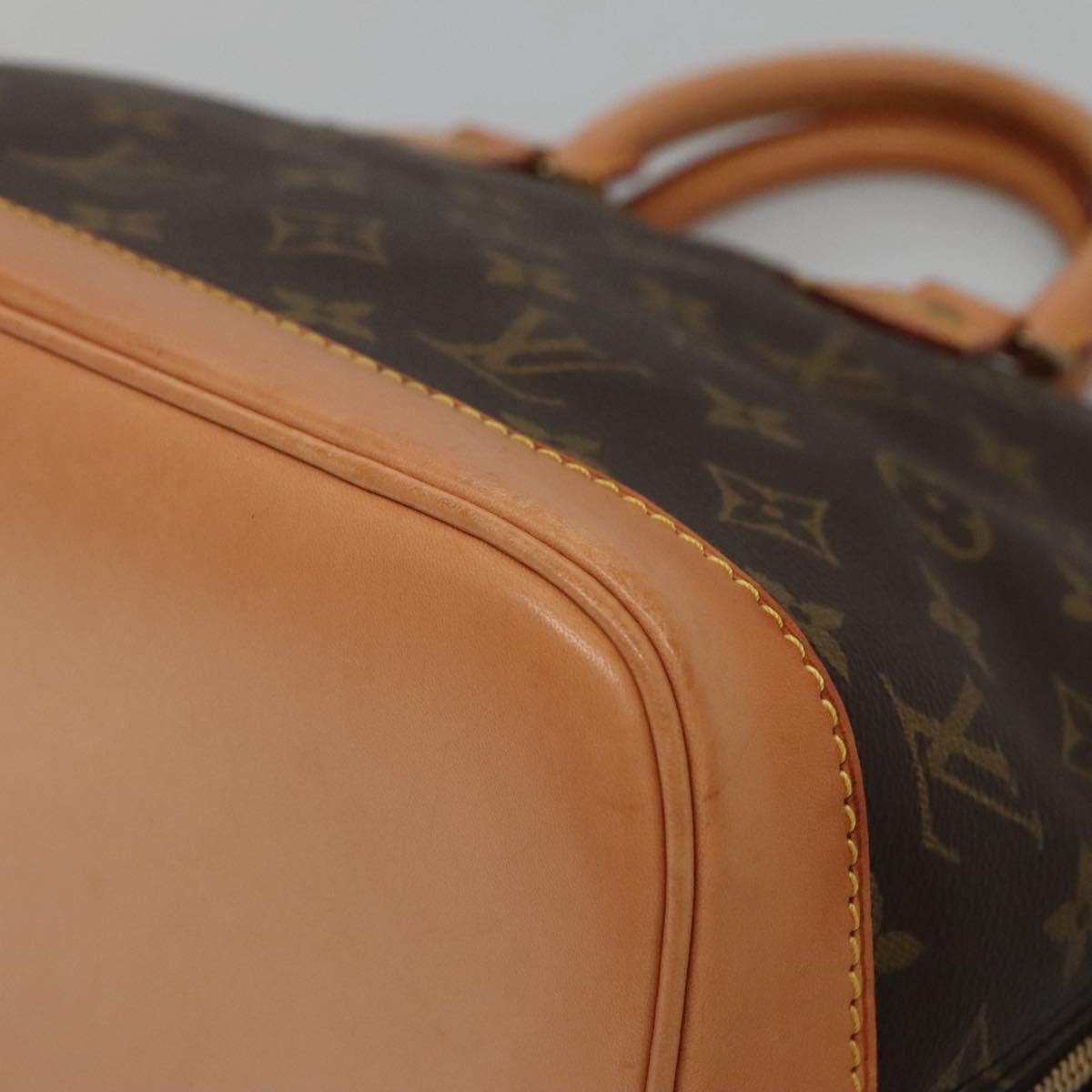 LOUIS VUITTON Monogram Alma Hand Bag M51130 LV Auth 139554