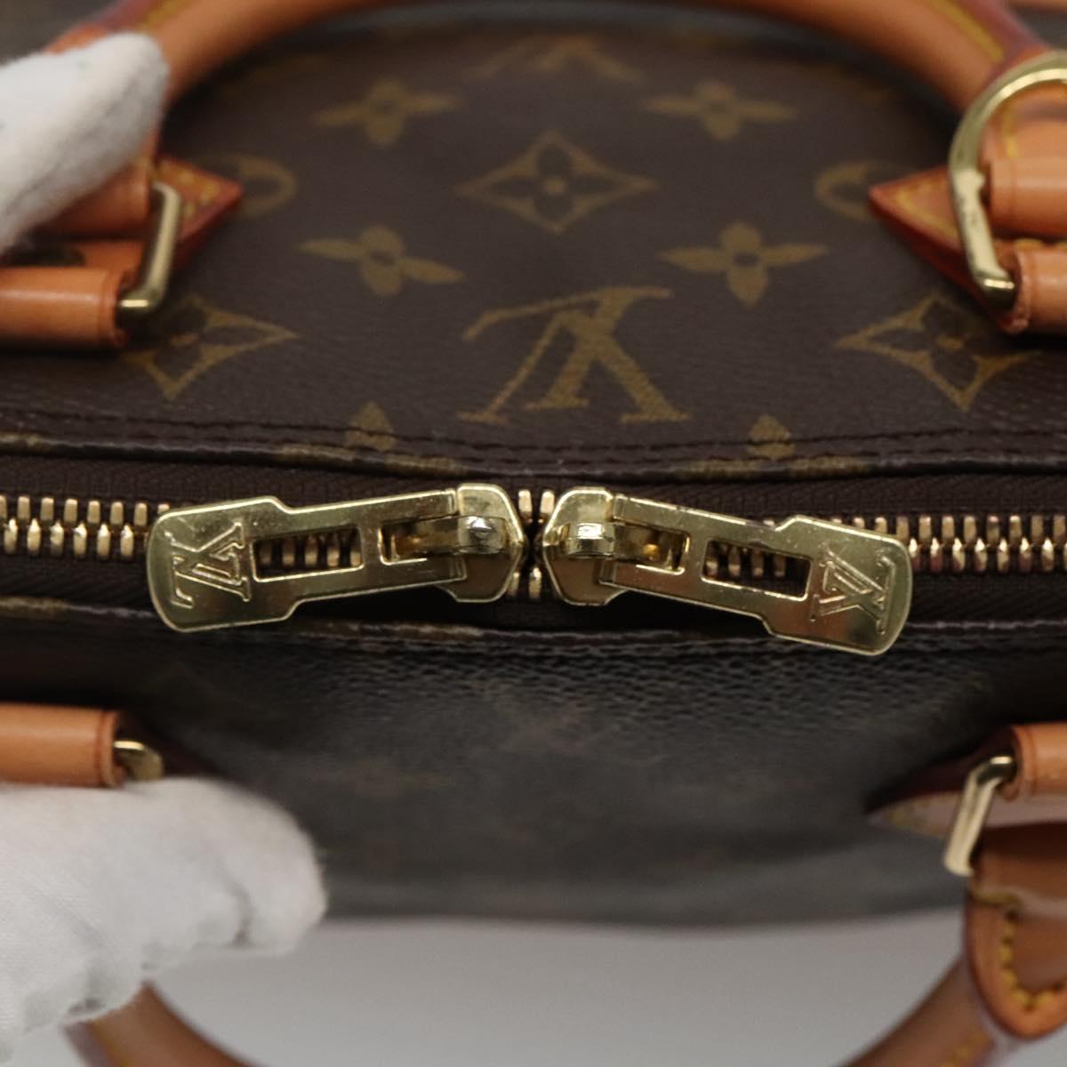 LOUIS VUITTON Monogram Alma Hand Bag M51130 LV Auth 139554