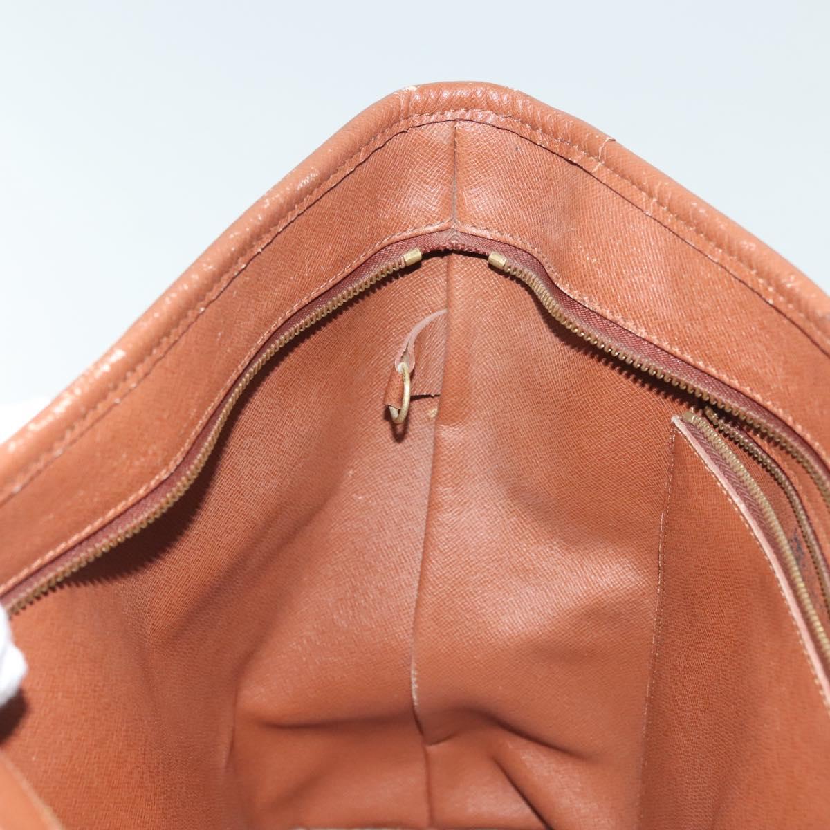 LOUIS VUITTON Monogram Sac Weekend PM Hand Bag M42425 LV Auth 139558