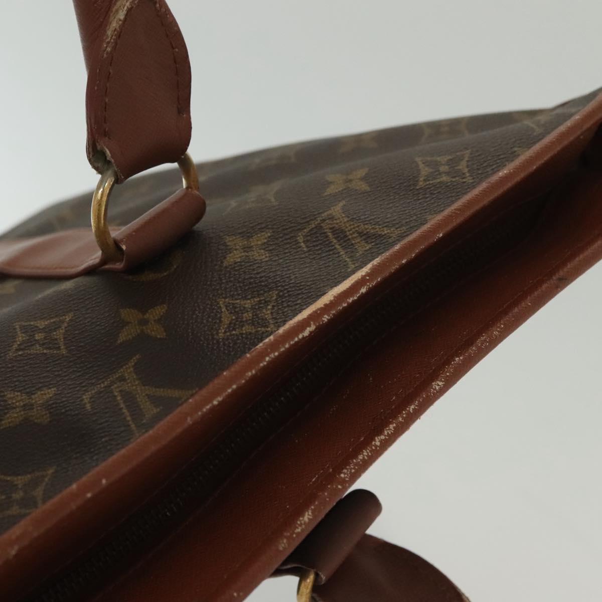 LOUIS VUITTON Monogram Sac Weekend PM Hand Bag M42425 LV Auth 139558