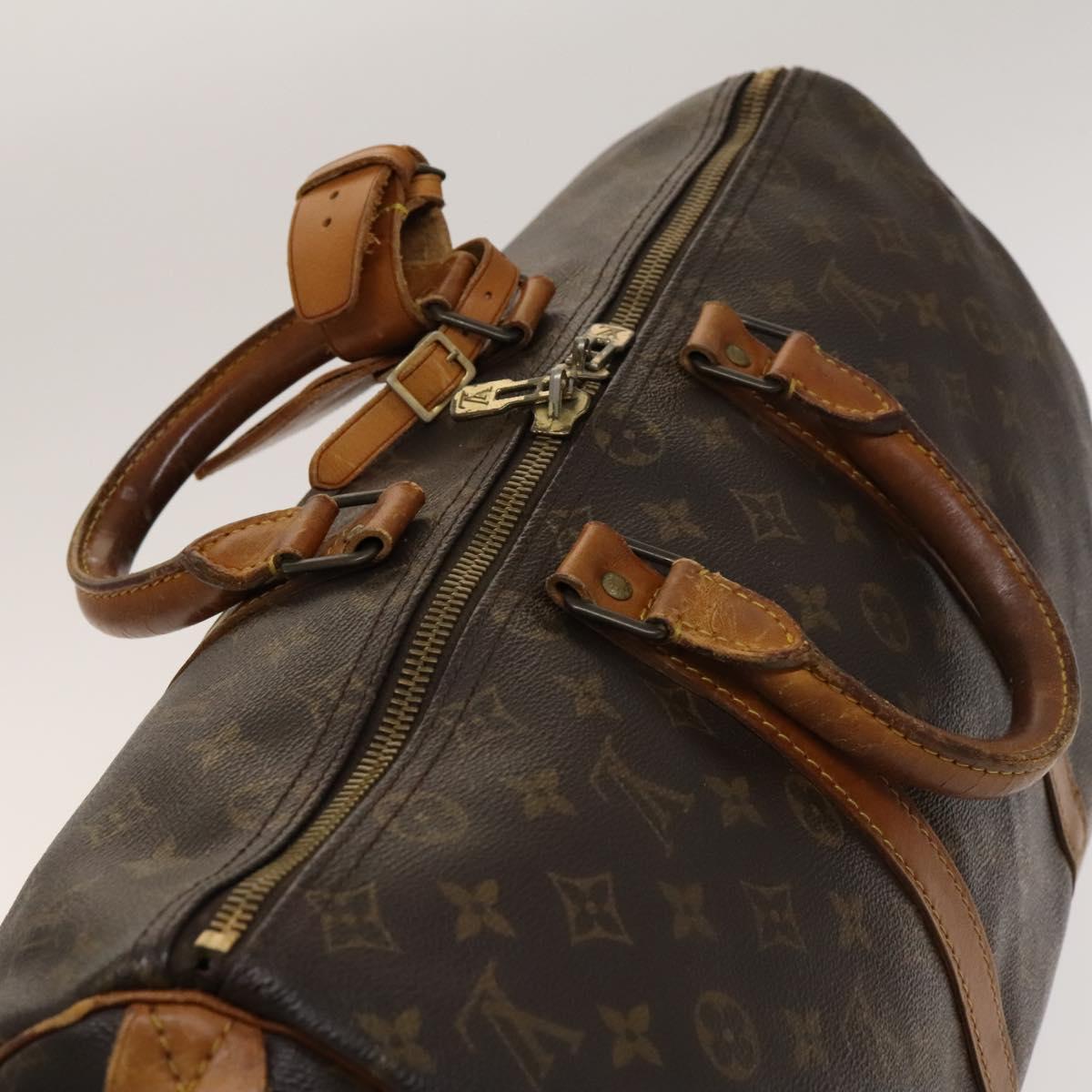 LOUIS VUITTON Monogram Keepall 45 Boston Bag M41428 LV Auth 139564