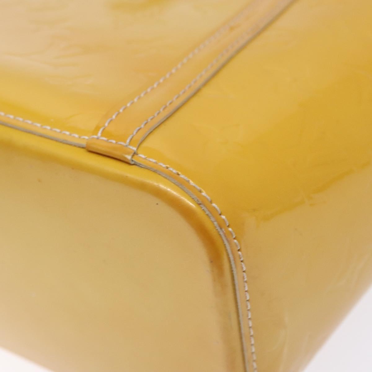 LOUIS VUITTON Monogram Vernis Avalon MM Tote Bag Broncorail M91743 Auth 139580