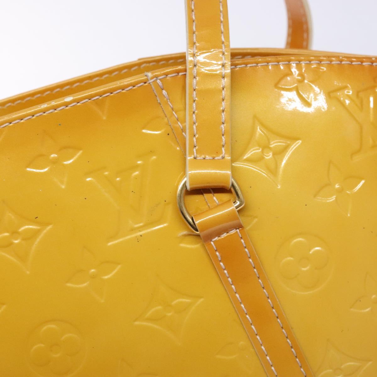 LOUIS VUITTON Monogram Vernis Avalon MM Tote Bag Broncorail M91743 Auth 139580