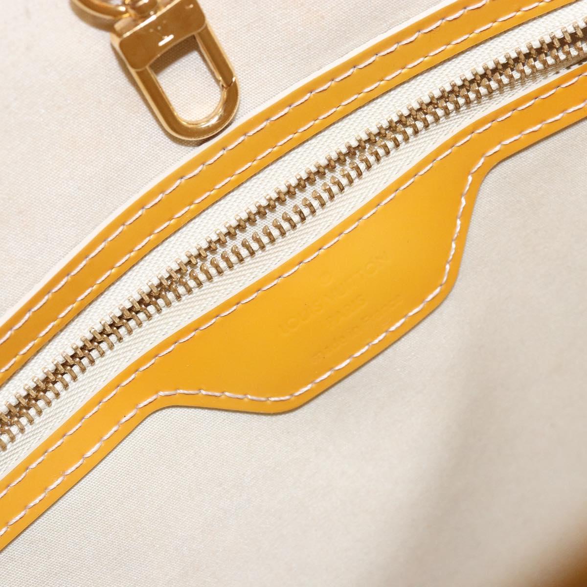 LOUIS VUITTON Monogram Vernis Avalon MM Tote Bag Broncorail M91743 Auth 139580