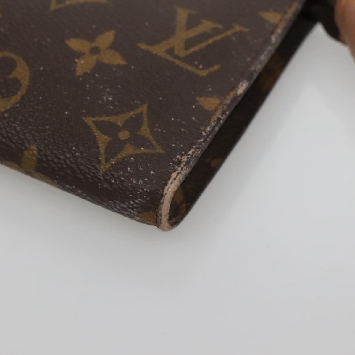 LOUIS VUITTON Monogram Bucket GM Accessory Pouch LV Auth 139590