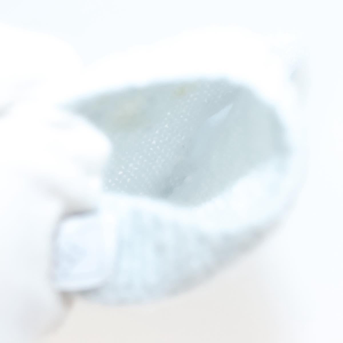 LOUIS VUITTON Baby Gift Set Cashmere White Light Blue GI029C LV Auth 139604