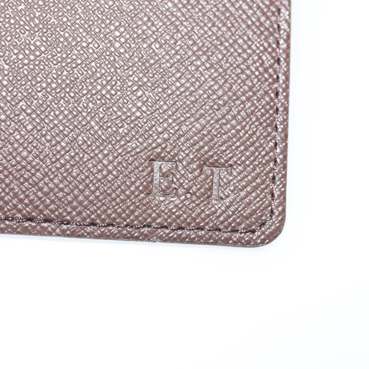 LOUIS VUITTON Damier Ebene Agenda PM Day Planner Cover R20700 LV Auth 139605