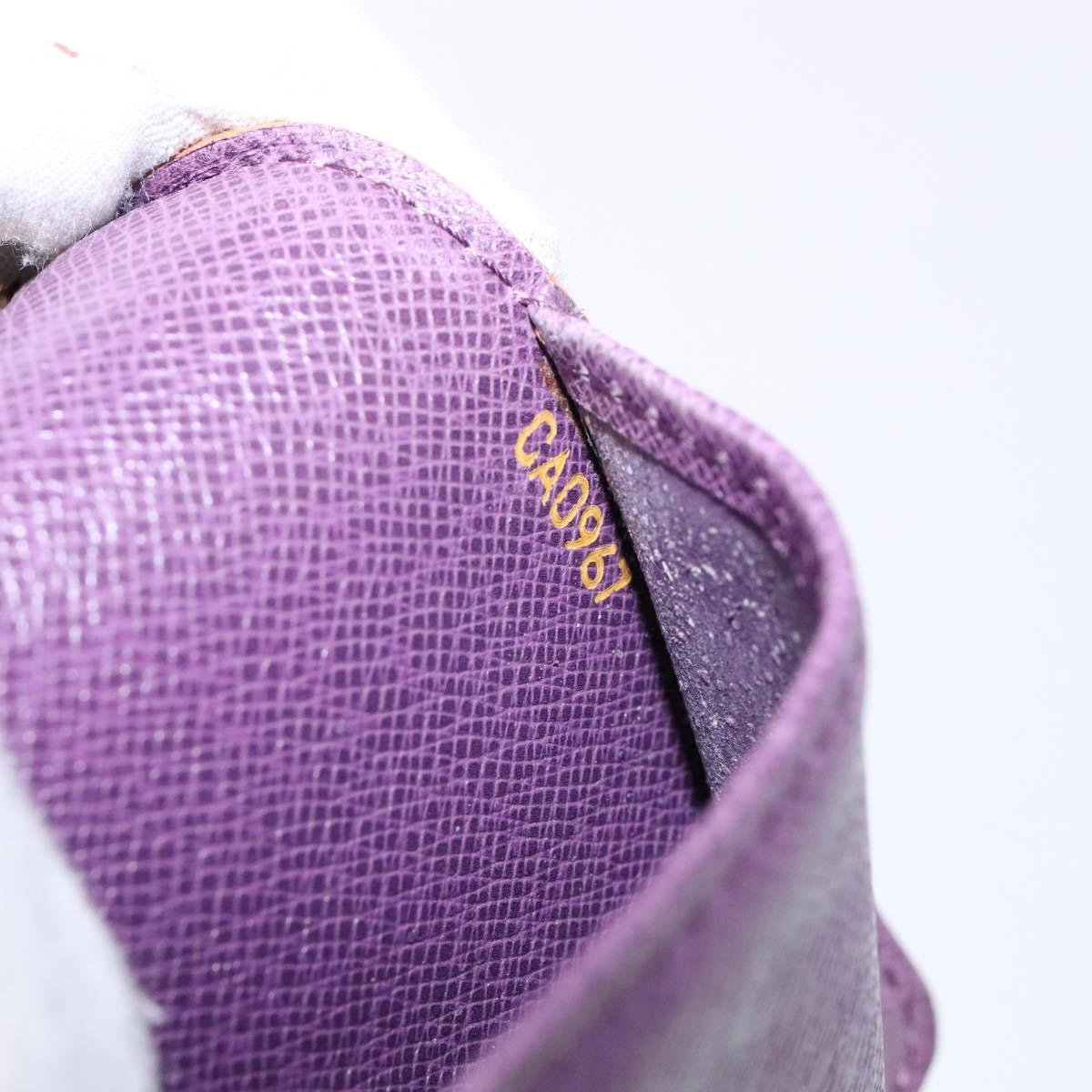 LOUIS VUITTON Epi Agenda PM Day Planner Cover Yellow R20059 LV Auth 139610