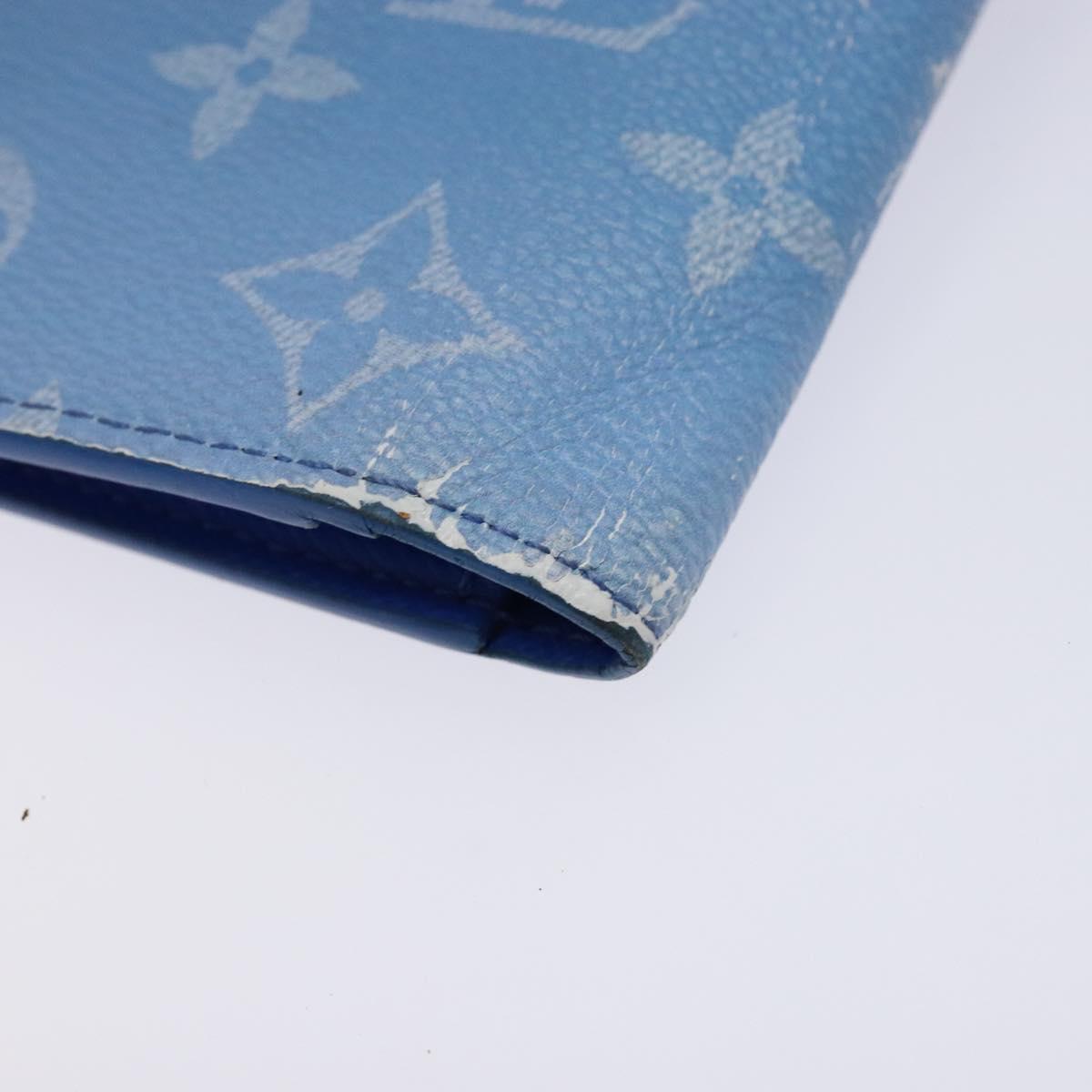 LOUIS VUITTON Monogram Clouds Portefeuille Braza Long Wallet M69680 Auth 139617